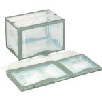 【メーカー直送：代引不可】リス　リスボックス　５個入り　透明 RISUBOX40B2 [303-9153] 【折りたたみコンテナ】[RISUBOX40B2]｜激安工具のタツマックスメガ