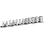 【ソケットレンチが激安特価】ＴＯＮＥ　ソケットセット（６角・ホルダー付）　１２ｐｃｓ HS212 [396-4515] 【ソケットレンチ】[HS212]