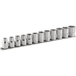 【ソケット鍵が激安必要経費】ＴＯＮＥ ディープソケットセット（６角・保持者付） １２ｐｃｓ HSL412 [369-8513] 【ソケット鍵】[HSL412] 手動工具-ソケットレンチ用ソケット