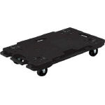 【手押し車が激安必要経費】サンコー サンキャリー ６８３９ 黒いこと SK6839BK [344-8789] 【平台車】[SK-6839-BK]