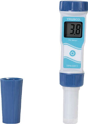 【PH計・水質測定器がお買い得価格】ＴＲＵＳＣＯ　コンパクトペーハメータ TPH6011A [415-0970] 【水質・水分測定器】[TPH-6011A]｜激安工具のタツマックスメガ