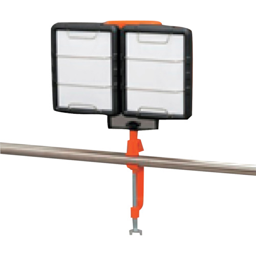 ＩＲＩＳ ５３７８６１ ＰＲＯＬＥＤＳ ＬＥＤワークライトワイドパネル（雨合羽操作手順）クランプタイプ ＬＷＴ－７５００Ｃ－ＷＰ (257-5461) (LWT7500CWP)