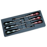 ｎｅｐｒｏｓ 木柄ドライバセット［６本組］ (807-0579) (NTD306)