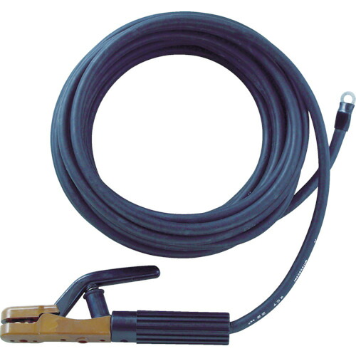 ＴＲＵＳＣＯ キャブタイヤケーブル ホルダ丸端子付 ５ｍ (754-6777) (TCT3805KH)