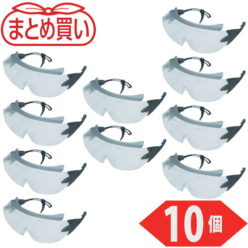 ＴＲＵＳＣＯ まとめ買い 一眼型セーフテイグラス せつ然たる １０個 (546-1947) (TVF90TM10P)
