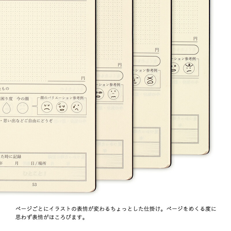 楽天市場 タバラット なくしもの日記 日記帳 ユニーク 手帳 おしゃれ 日本製 メンズ ステーショナリー Tps 103 敬老の日 Tavarat タバラット 楽天市場店