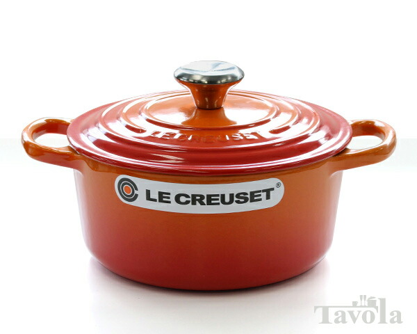 LE CREUSET - ル・クルーゼ 鍋 ココット ピーマン オレンジの+spbgp44.ru