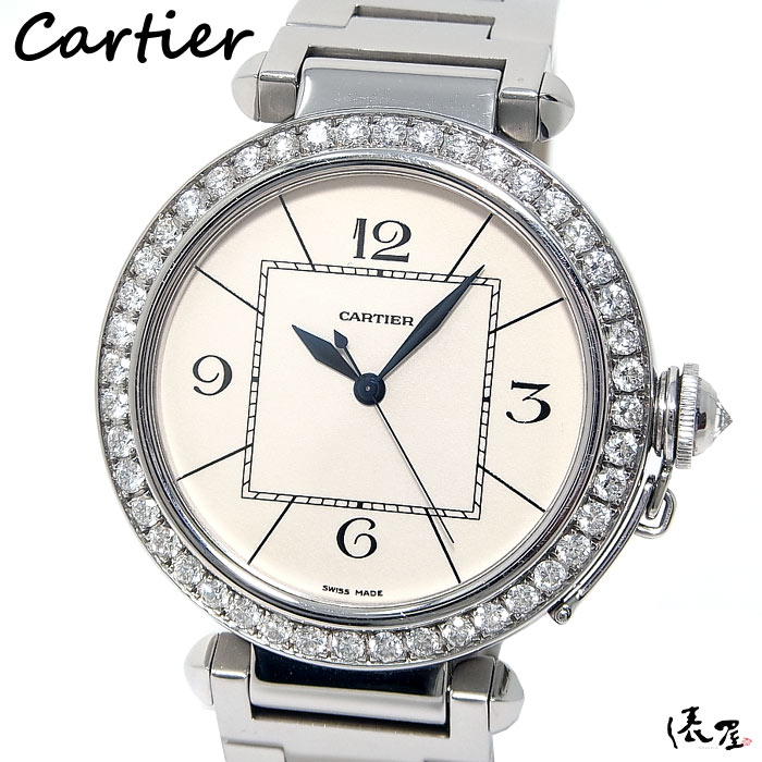 楽天市場】【初期モデル】 カルティエ パシャ 35mm 自動巻 【極美品