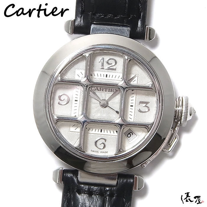 楽天市場】【ダイヤモデル】カルティエ パシャ 38mm ダイヤ