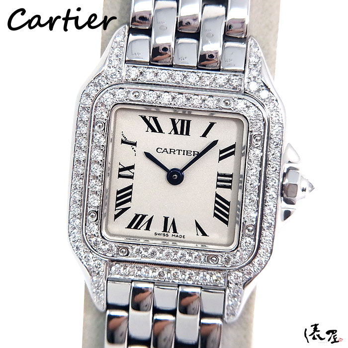 極美品 カルティエ パンテール コンビ デイト MM Cartier SSYGD 極美品 カルティエ パンテール コンビ デイト MM Cartier SSYGD 極美品