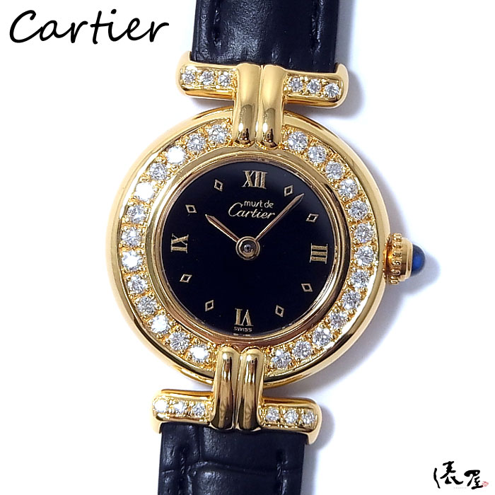 楽天市場】【極美品】カルティエ マストコリゼ 2重ダイヤベゼル