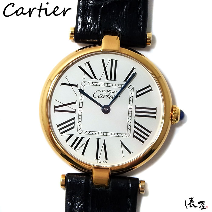 楽天市場】【K18YG】 カルティエ ヴァンドーム LM 【オーバーホール済