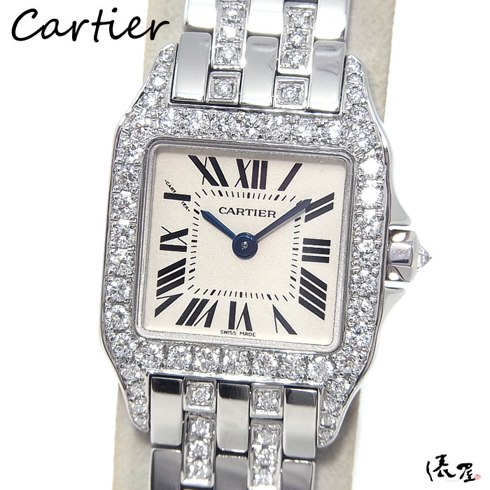 楽天市場】【仕上済】カルティエ サントスドゥモワゼル SM