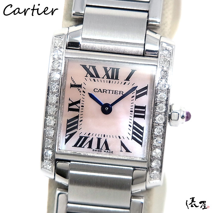 楽天市場】【ダイヤベゼル】 カルティエ タンクフランセーズ SM