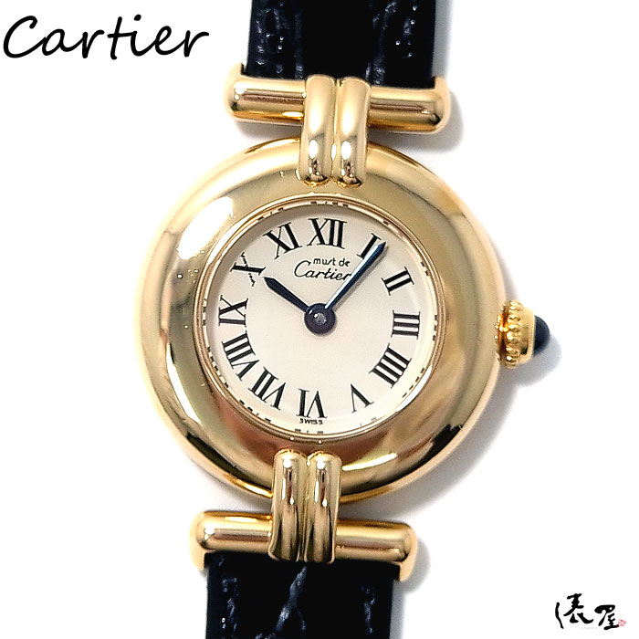 Cartier マストコリゼ 二重ダイヤベゼル レディース 時計 Cartier マストコリゼ 二重ダイヤベゼル レディース 時計