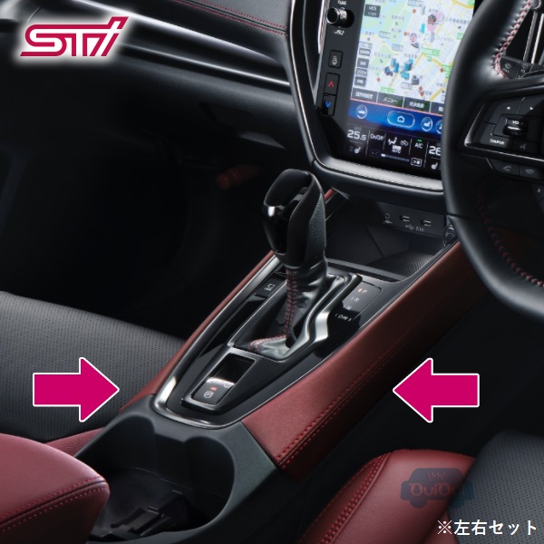 楽天市場】J1317VA631【STI-スバル】インパネパネル(ウルトラスエード 