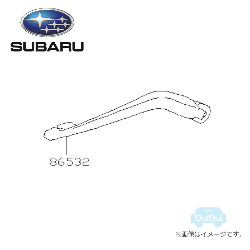 鉄道部品 楽天市場】86532FL100【スバル純正】アームアセンブリ リヤワイパー
