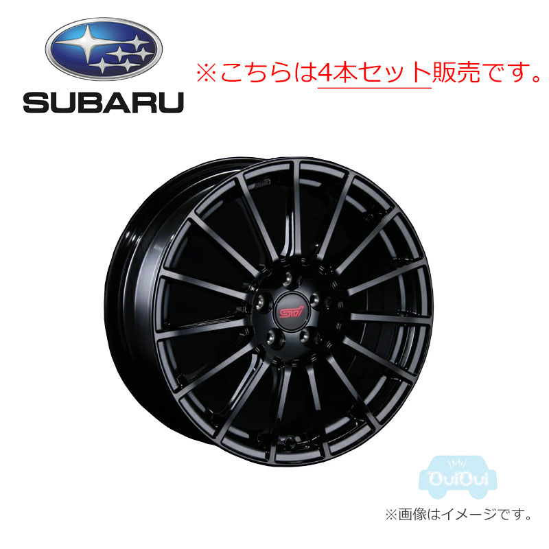 楽天市場】STIパフォーマンスホイールセット 18インチ【スバル】  ST28100VV421:ダイヤモンドブラックまたはST28100VV430:ガンメタリック ※1本の価格です※センターキャップ、エアバルブ付属  WRX STI（VA） : ちいさなクルマ専門店ウイウイ練馬