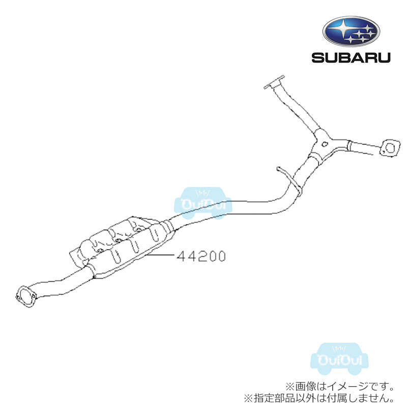 44200VA110【スバル純正】【福山通運配送】エキゾーストパイプ【SUBARU純正部品】純正パーツ 純正部品