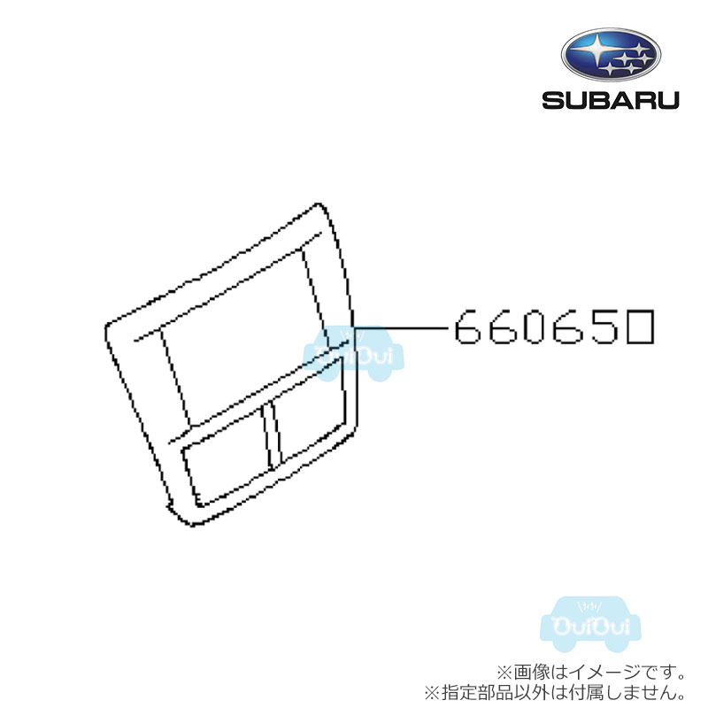【限定車フォレスターts】スバル純正 オーディオパネル 66065FG040 フォレスター SH TS用 カーボン調オーディオパネルが安い【スバル
