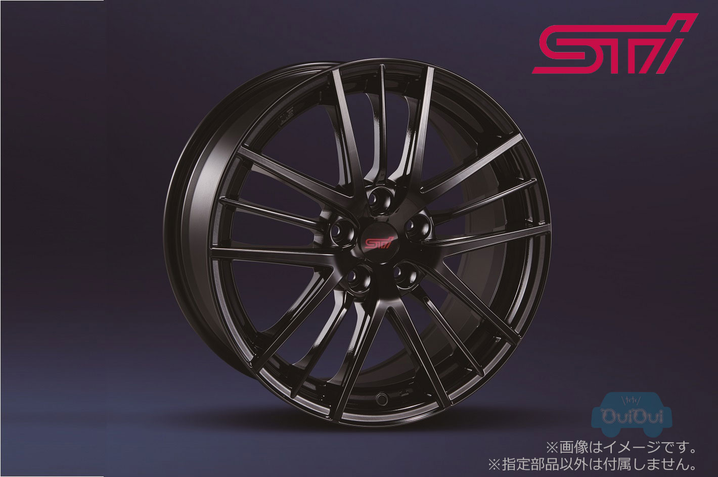 楽天市場】SG217VC110【スバル純正】STIホイールセット18インチ 8.5J