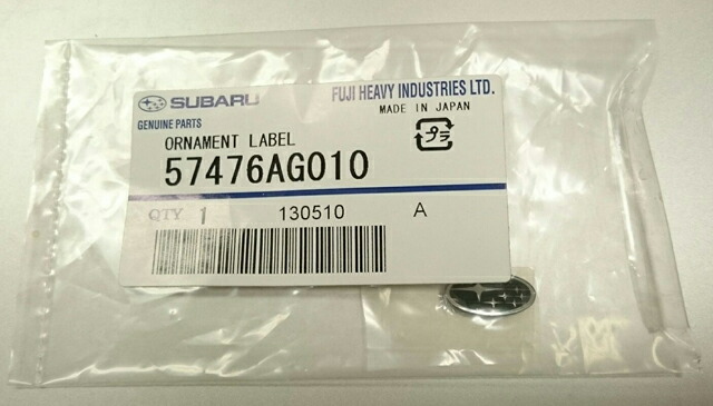 楽天市場】93073FE860【スバル純正品】【STI-スバル】SUBARU インプレッサＳ２０４ リア用レターマーク（エンブレム）【メール便OK】  : ちいさなクルマ専門店ウイウイ練馬