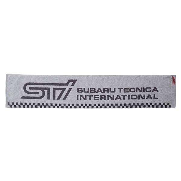 楽天市場 Sti スバル Stsg17100940マフラータオル Stiロゴ 100 純国産 東京生まれのタオル ちいさなクルマ専門店ウイウイ練馬