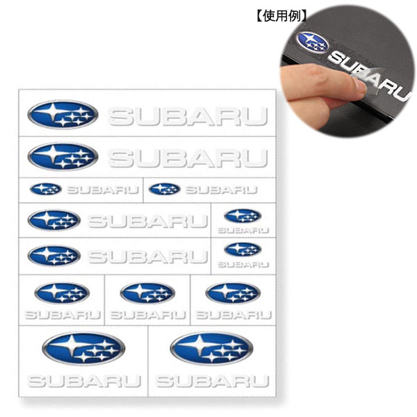 楽天市場】FHTR13031000【スバル純正品】SUBARU スバル オリジナルステッカーD【メール便OK】 : ちいさなクルマ専門店ウイウイ練馬