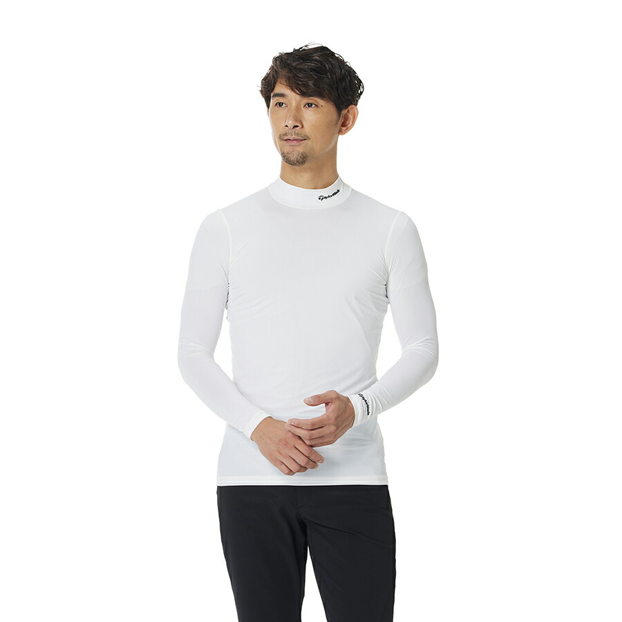 仕立て屋お手伝いさん ゴルフ ベーシックモックベースレイヤー / 白いこと