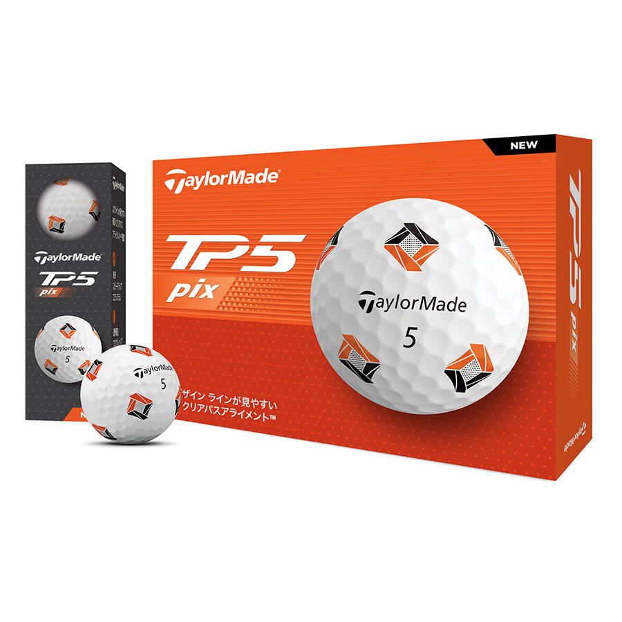 NEW TP5 pix Arsenal ボール 12球 TP5 pix Arsenal Golf Balls | TaylorMade