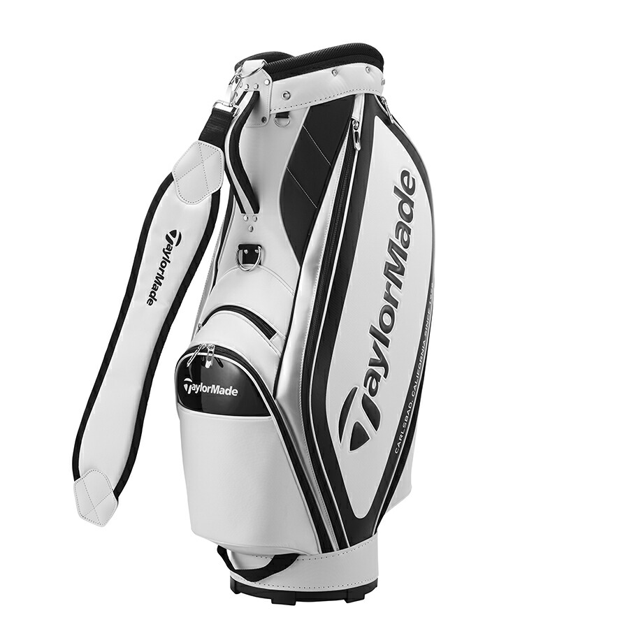 テーラーメイド　キャディバッグ　ホワイト　スタンド式／TaylorMade　白 Amazon | テーラーメイド(TAYLOR MADE) スポーツモダン キャディ