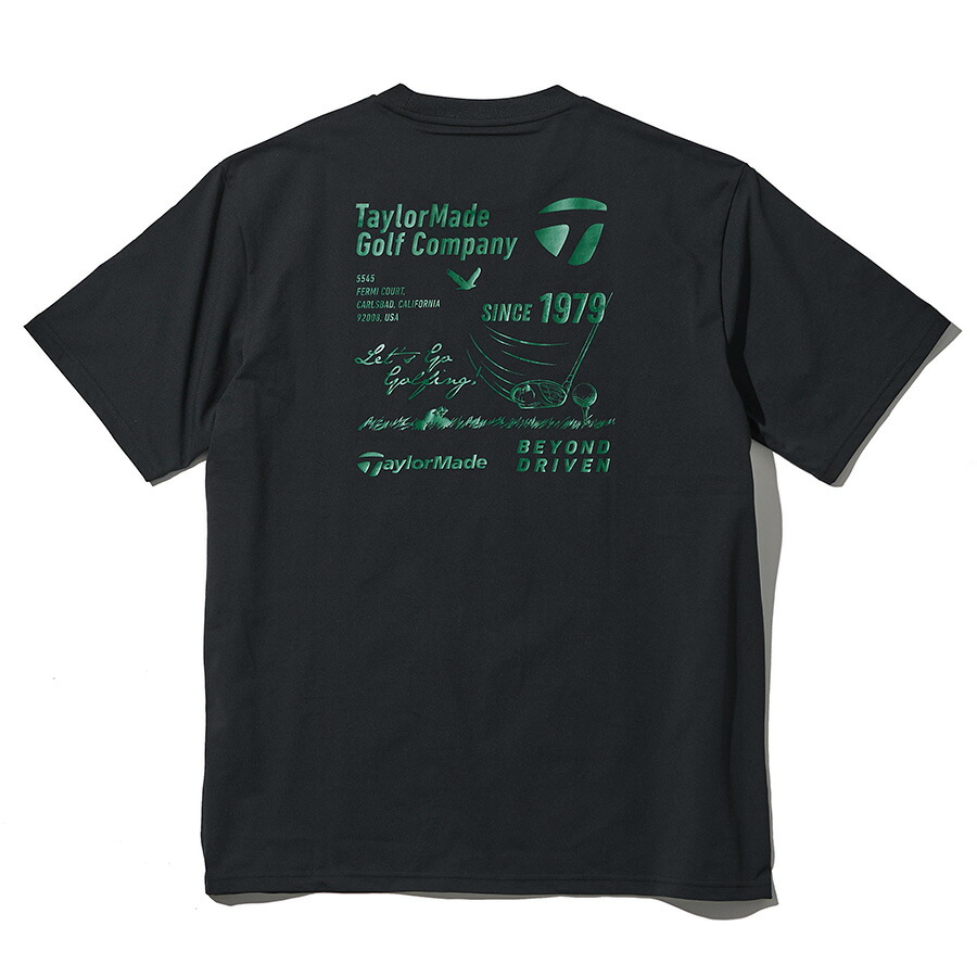 楽天市場】テーラーメイド ゴルフ FLAG BACK PRINT S/S TEE