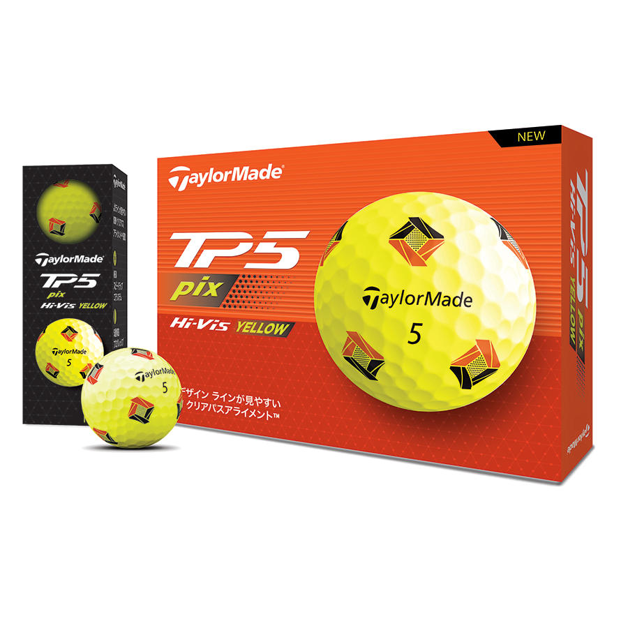 【新品・24時間以内発送】テーラーメイド TP5 pix Arsenal ボール NEW TP5 pix Arsenal ボール | NEW TP5 pix Arsenal Ball
