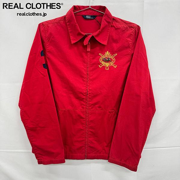 【中古】Polo by Ralph Lauren 90s スイングトップ レッド|Used&Vintageリアクロ