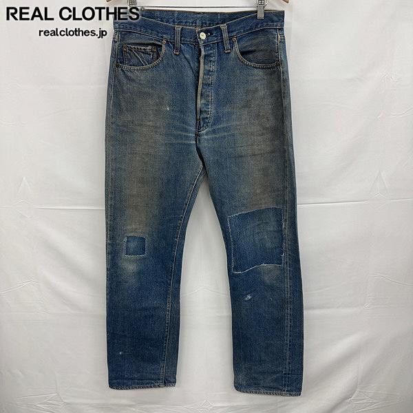 【中古】Levi's/リーバイス 501 ヴィンテージ 刻印6 ビッグE ボタンフライ デニムパンツ W36/L36|Used&Vintageリアクロ