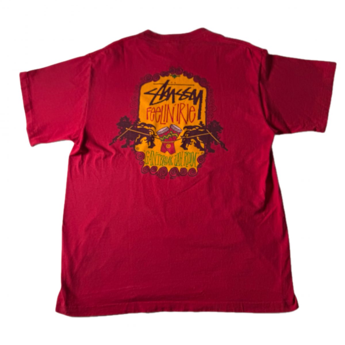 OLD STUSSY 1980S-1990S 黒タグ Rasta Tee XL|Used&Vintageリアクロ