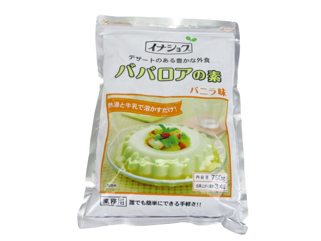 楽天市場】イナショク ババロアの素かぼちゃ味 750g ババロア デザート