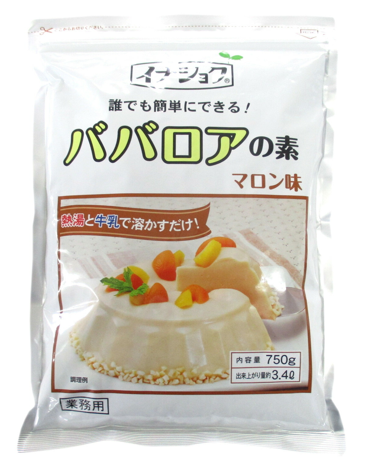 市場 大島食品 いちごババロアの素