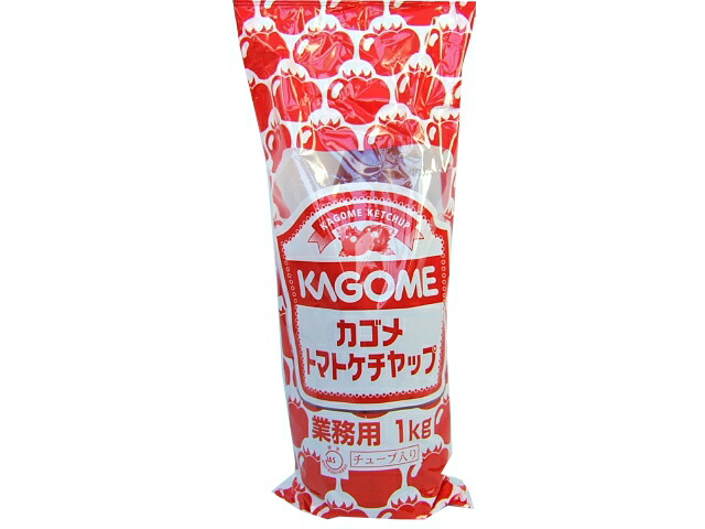 楽天市場】【カゴメ】 トマトケチャップ標準チューブ ／1kg