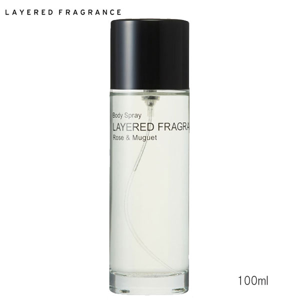 ⭐️100ml ⭐️ ショーレイヤード　フレグランス　ローズ　ミュゲ　ボディスプレー SHOLAYERED ショーレイヤード ボディスプレー ローズアンド