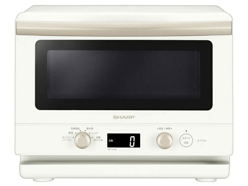 【新品】シャープ SHARP RE-TD186-W [ホワイト] 単機能電子レンジ
