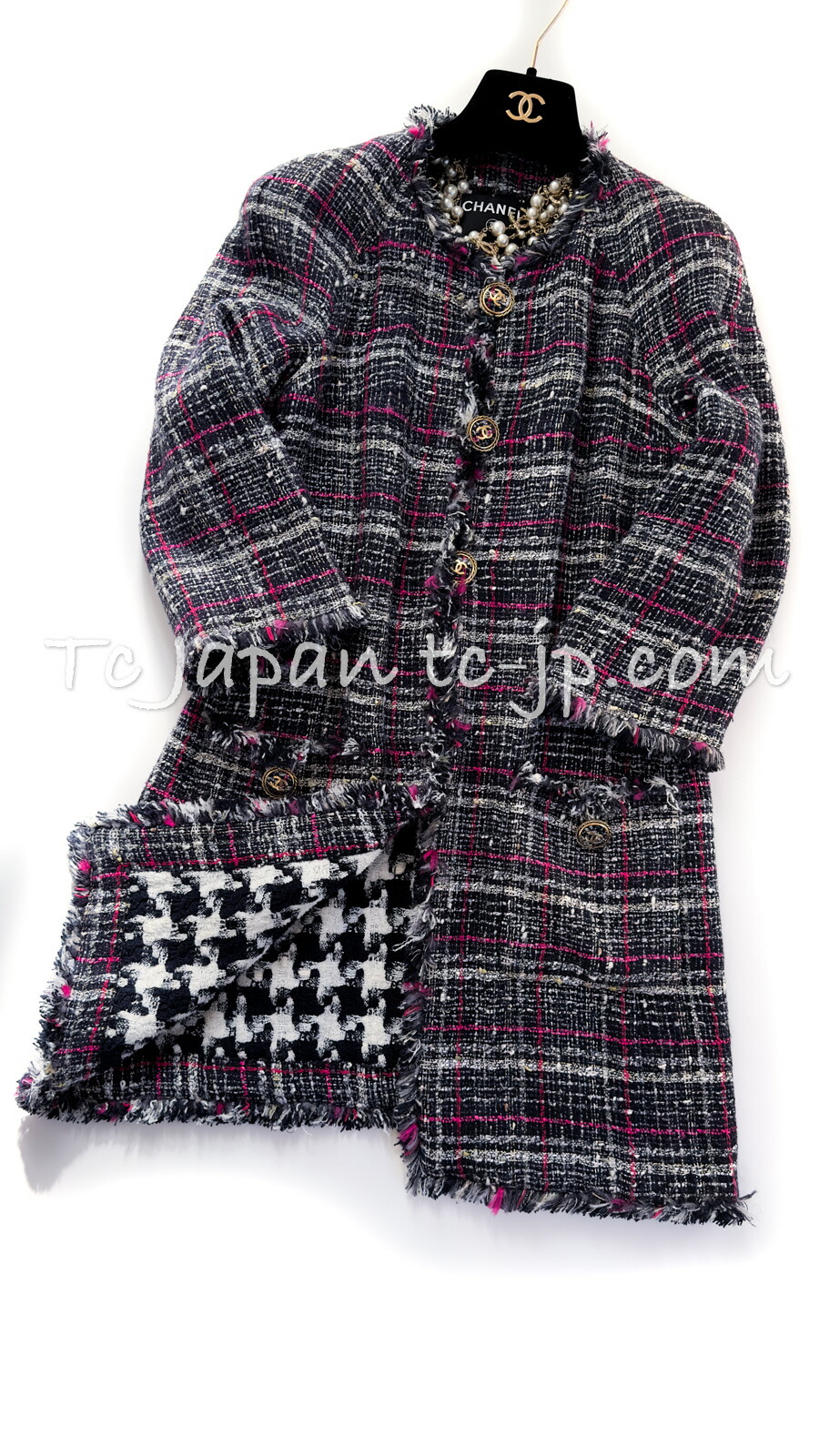 シャネル ジャケット CHANEL 99万 2021 ブラック ベージュ