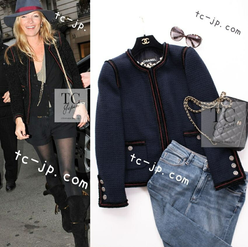 CHANEL MA-1ジャケット ブラック CHANEL シャネル ジャケット｜ハイブランド中古販売 Brocant