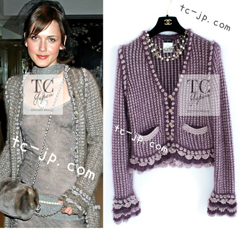 CHANEL - シャネル カーディガン CHANEL ワインレッド やわらか