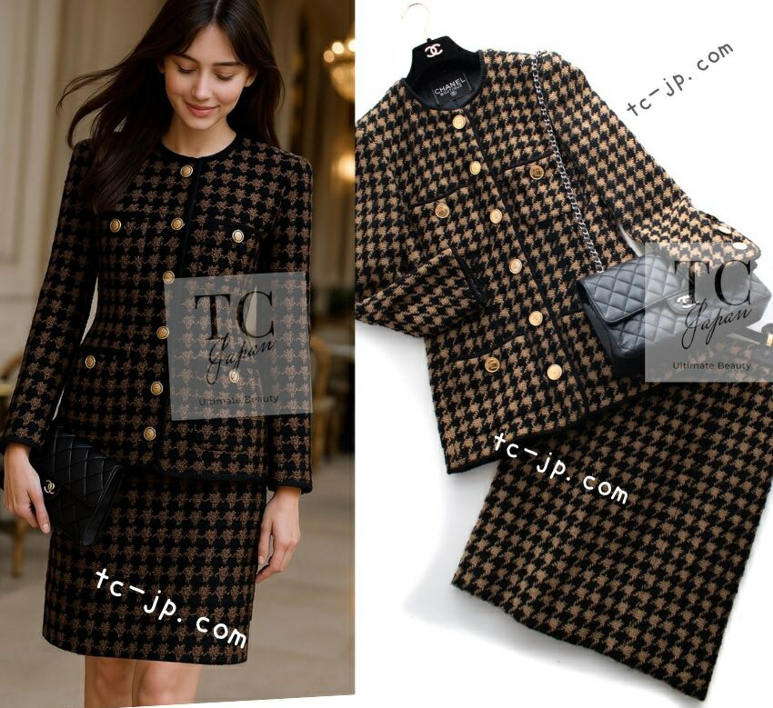 楽天市場】CHANEL シャネル スーツ ジャケット スカート ツイード