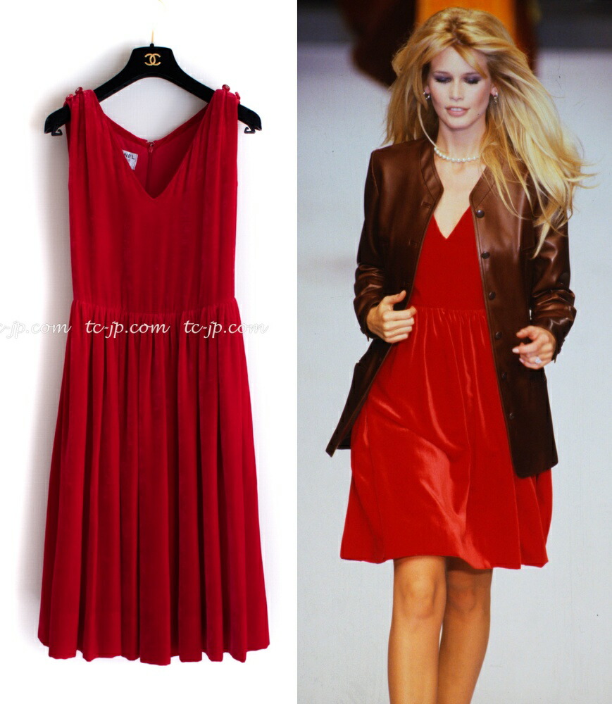 楽天市場】[中古] シャネル ドレス ワンピース CHANEL キャメロン