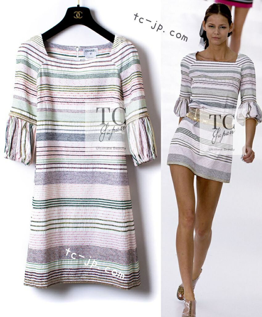 美品　CHANEL　シャネル　34 S　カシミヤ　ドレス　ワンピース　ベージュ シャネル ワンピース CHANEL Dress【正規品・専門店】シャネル 洋服の