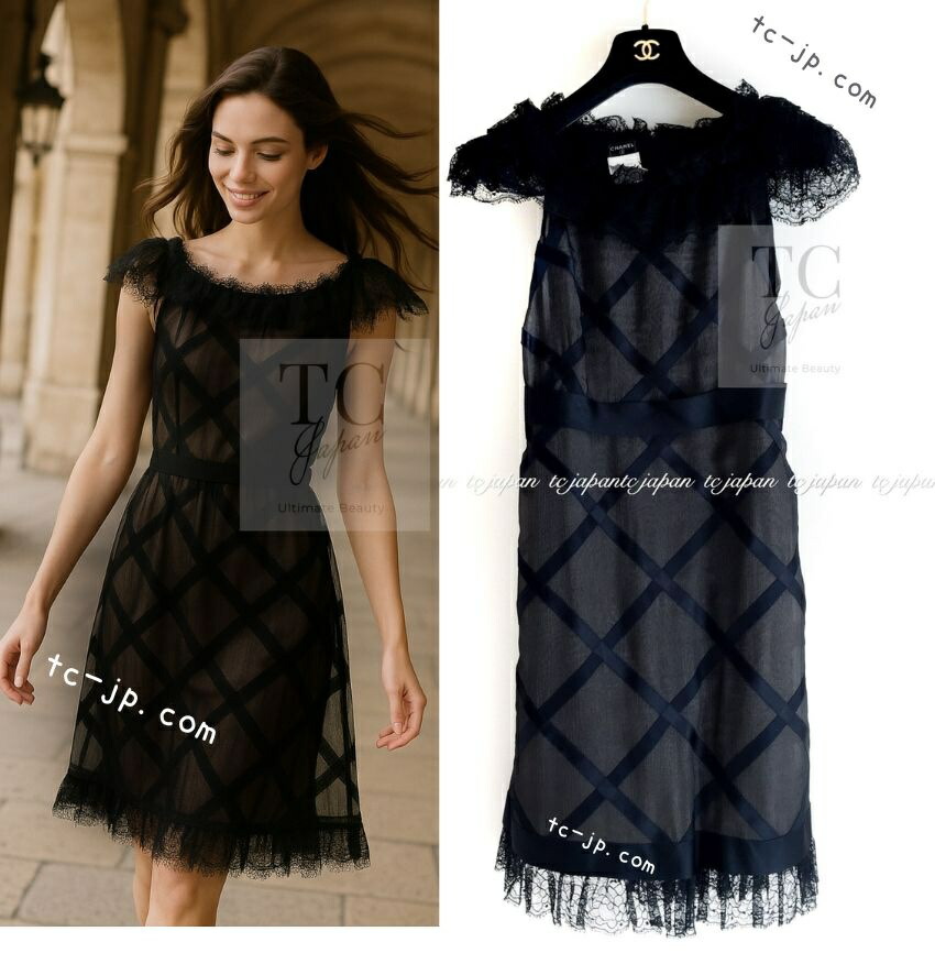 楽天市場】[中古] シャネル ドレス ワンピース CHANEL キャメロン