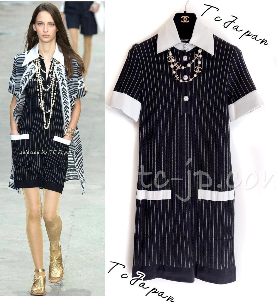 楽天市場】[中古] シャネル ワンピース CHANEL 45万 ペール ブルー