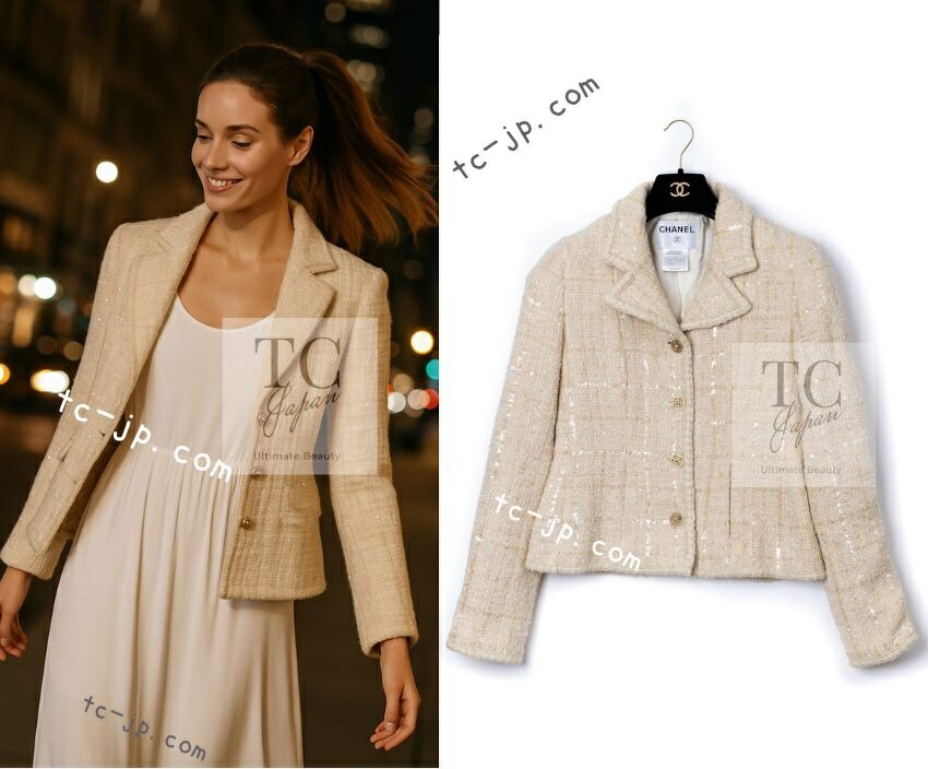 楽天市場】【広尾店】 シャネル CHANEL ツイード ジャケット